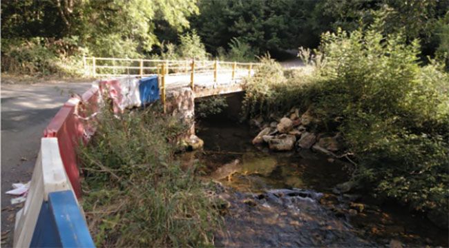 puente sobre el río Tejeira 2 puente sobre el río Tejeira 2
