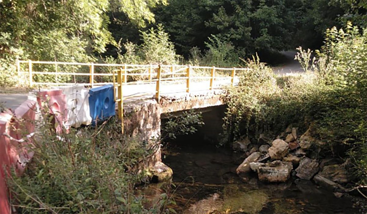 Puente sobre el río Tejeira
