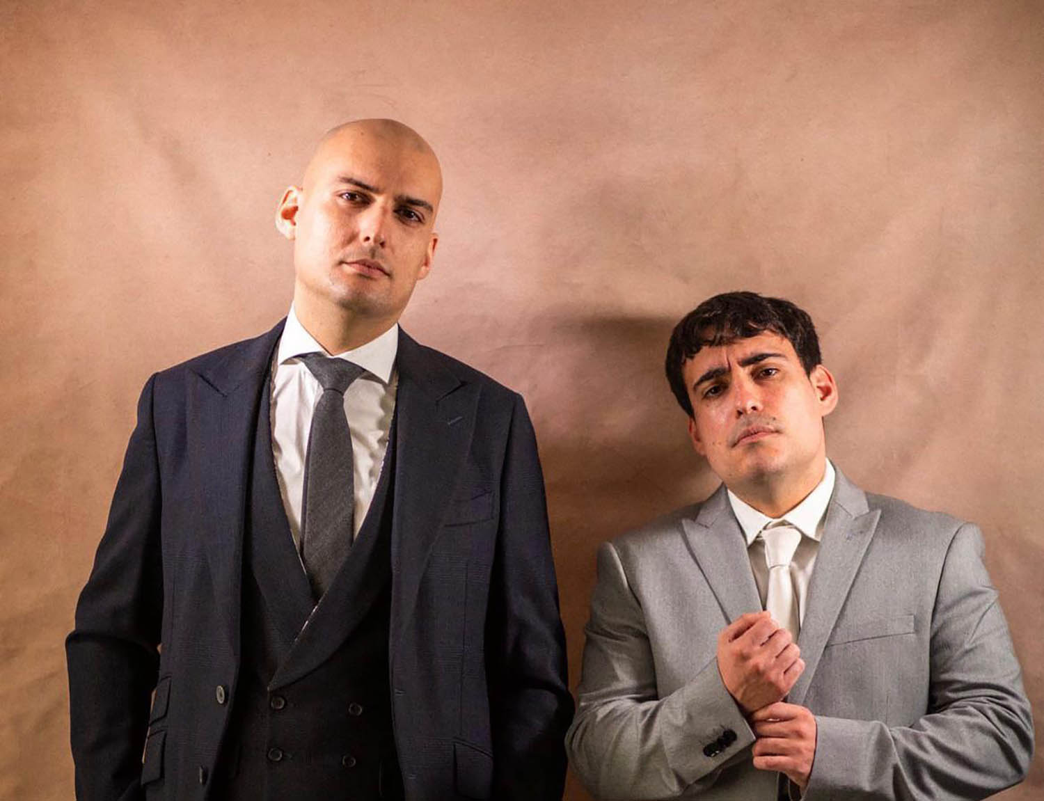 A la izquierda, Álvaro Carrera, de Ponferrada junto a Miguel Pérez de TorenoCedidas por ambos