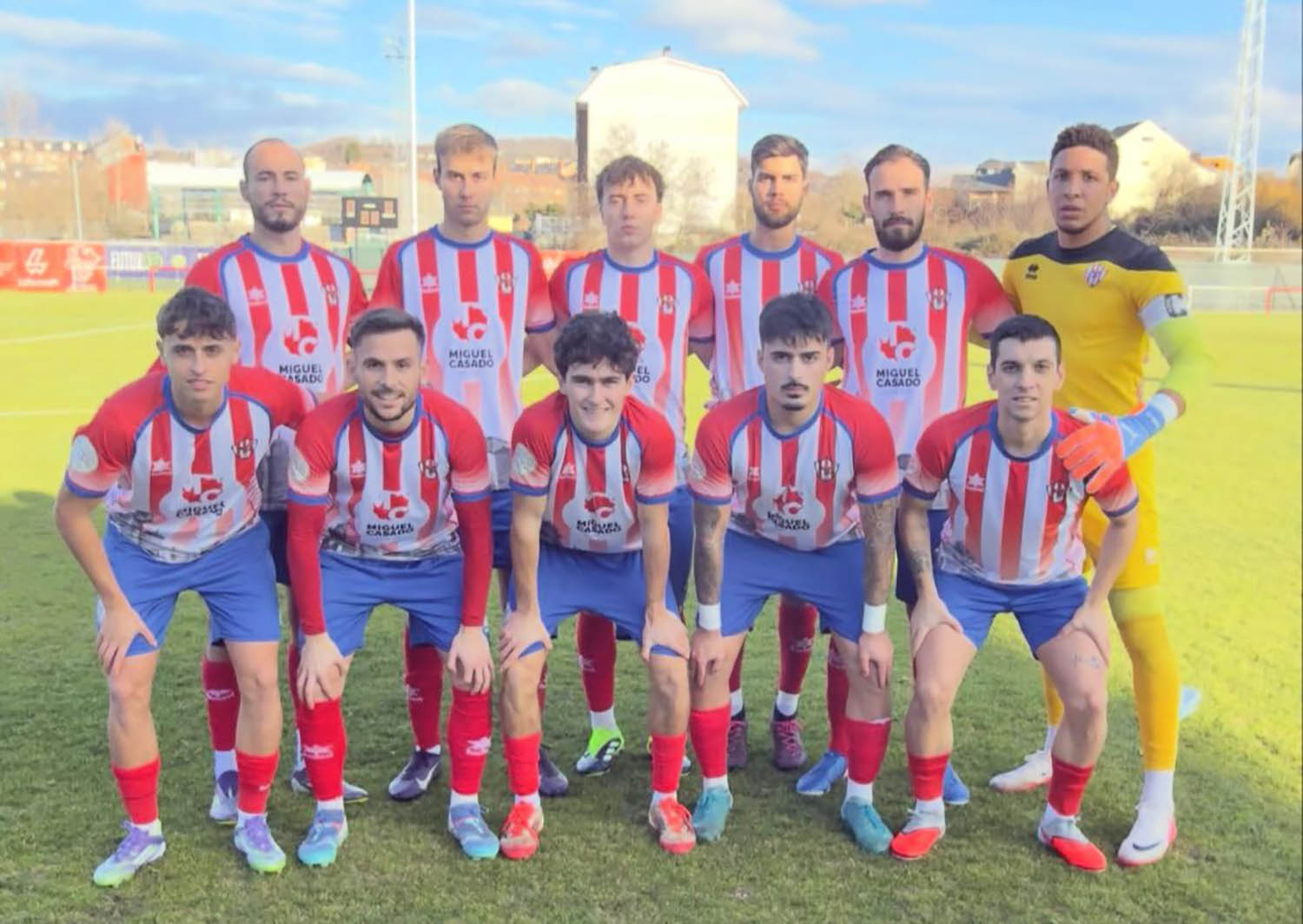 Once inicial del Atlético Bembibre
