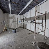 Obras en la nueva sala de Rayos X del Centro de Salud de Toreno Obras en la nueva sala de Rayos X del Centro de Salud de Toreno