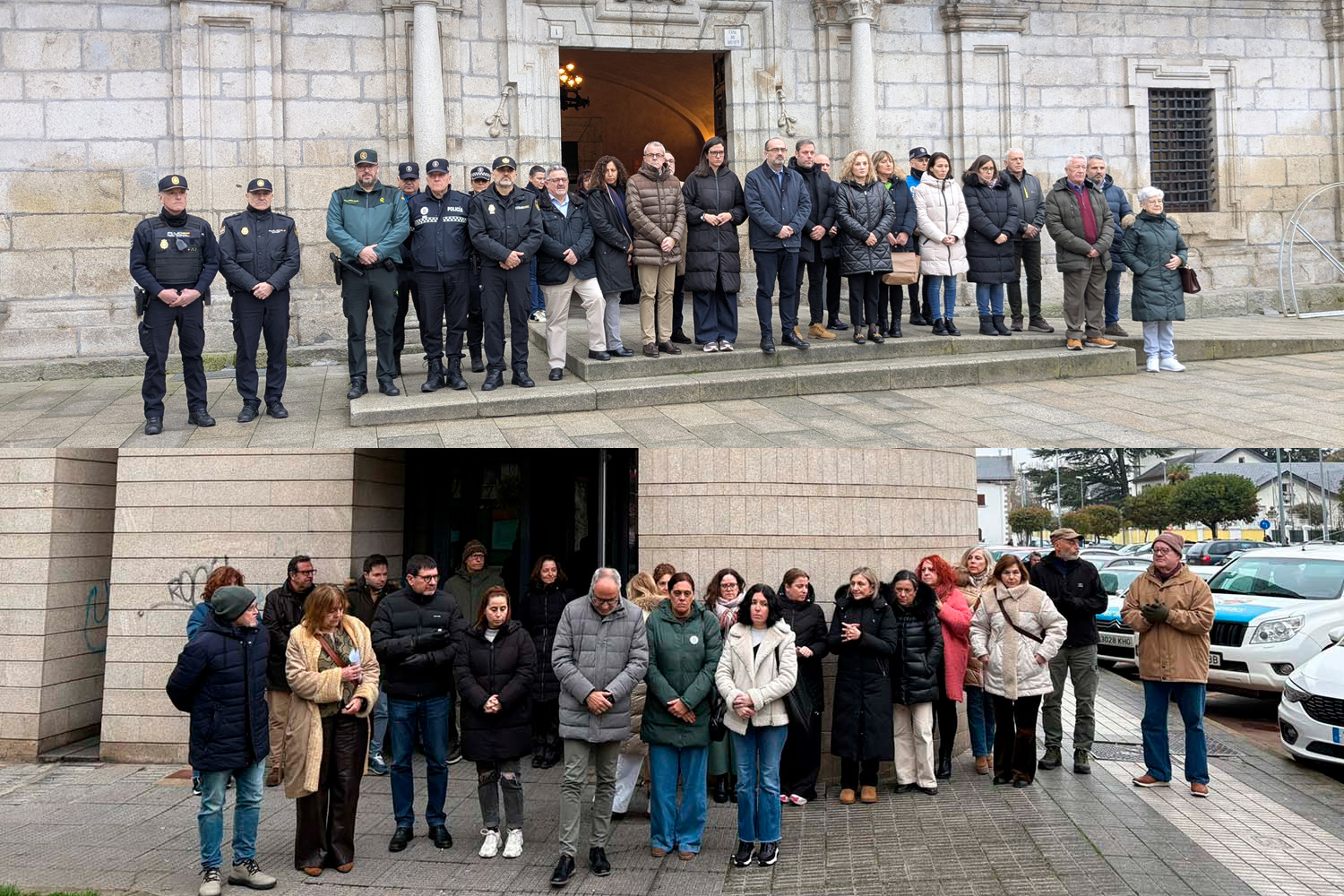 Minuto de silencio en Ponferrada