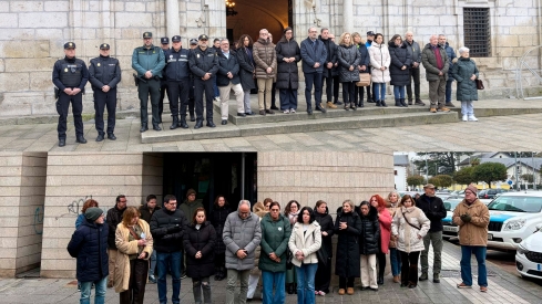 Minuto de silencio en Ponferrada