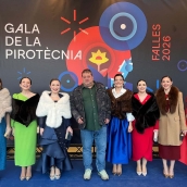 Pibierzo en la Gala de la Pirotecnia de Valencia Pibierzo en la Gala de la Pirotecnia de Valencia