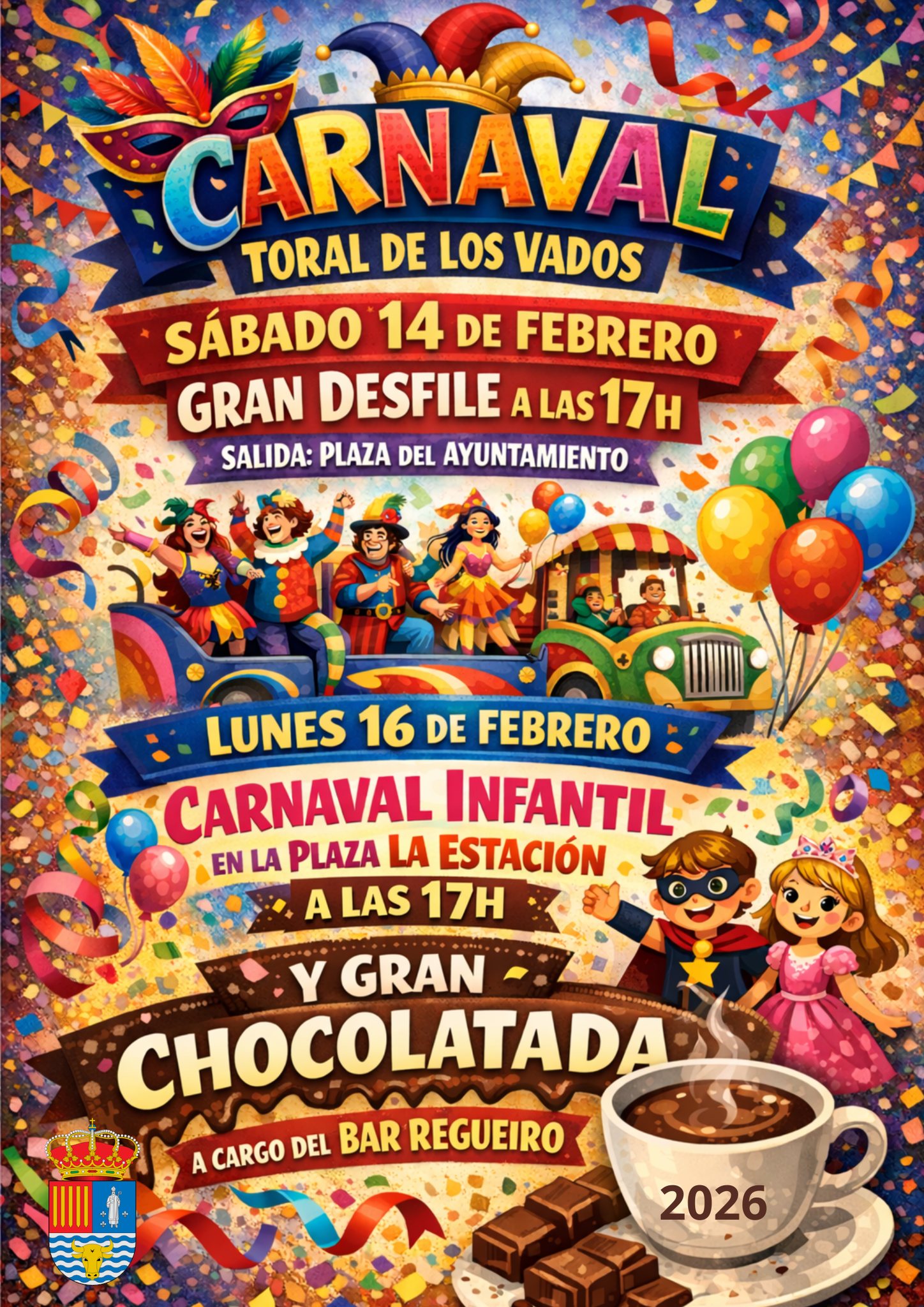 Cartel carnaval Toral de los Vados