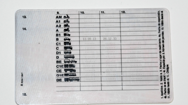 Carnet de conducir 4