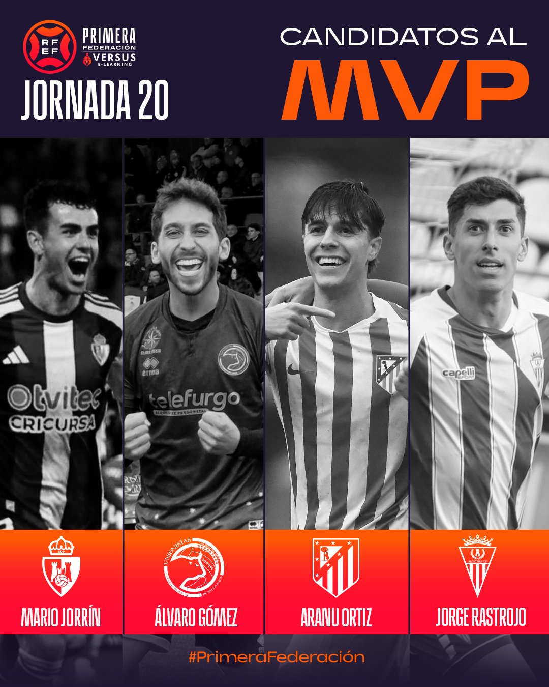 Candidatos a MVP de la jornada