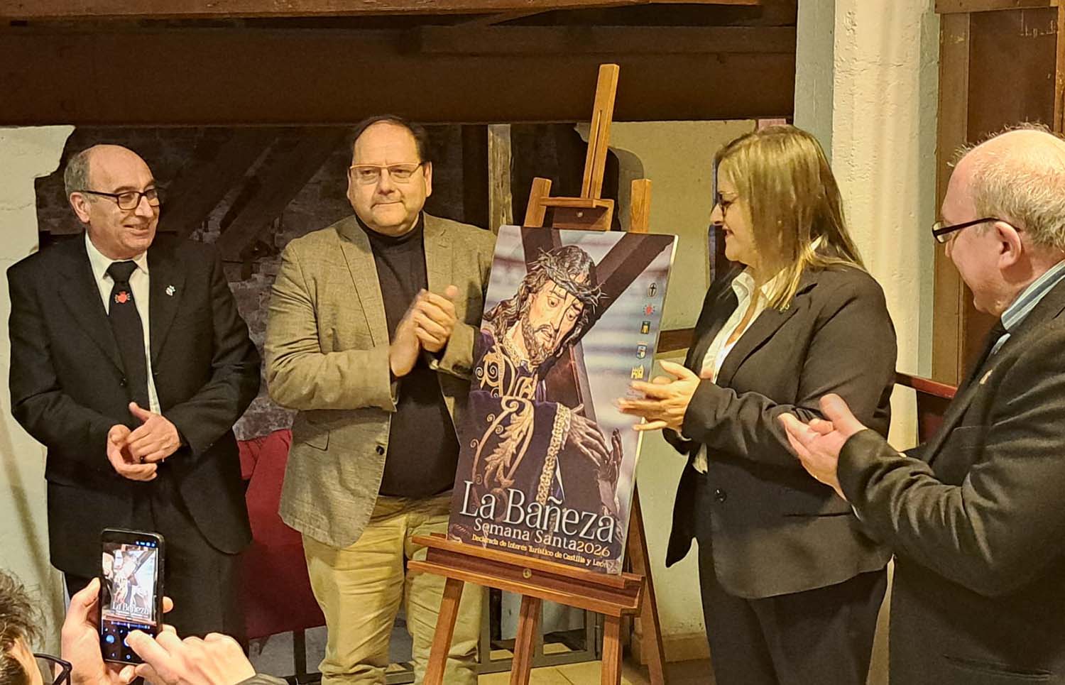 Presentación del cartel de la Semana Santa de La Bañeza