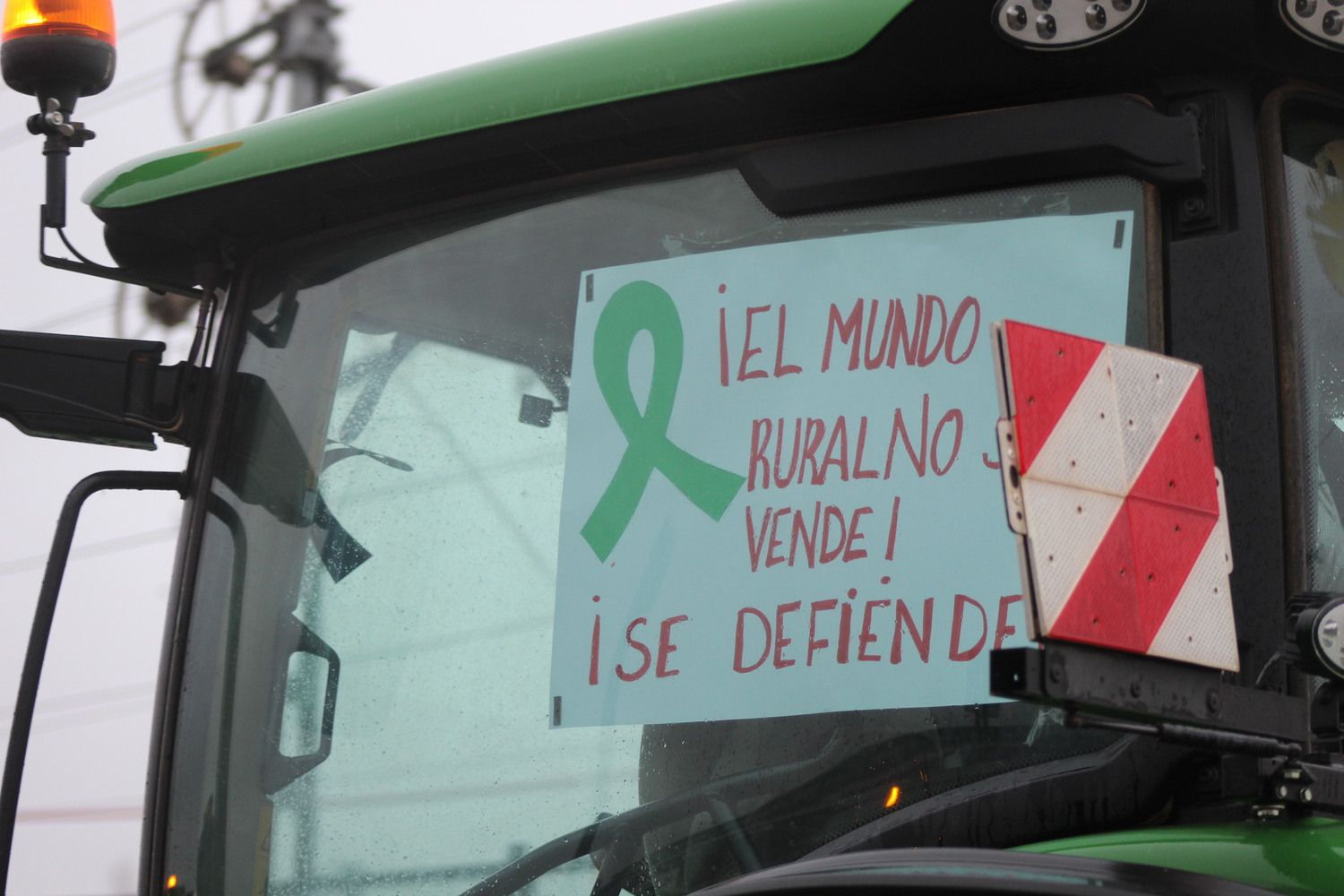 Tractorada en León convocada por la plataforma Decaleón | José Martín