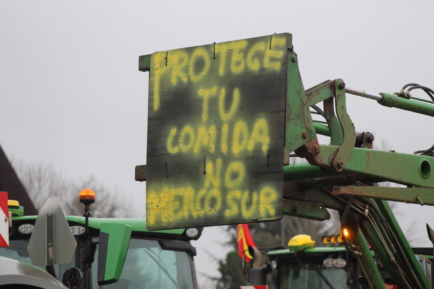 Tractorada en León convocada por la plataforma Decaleón | José Martín