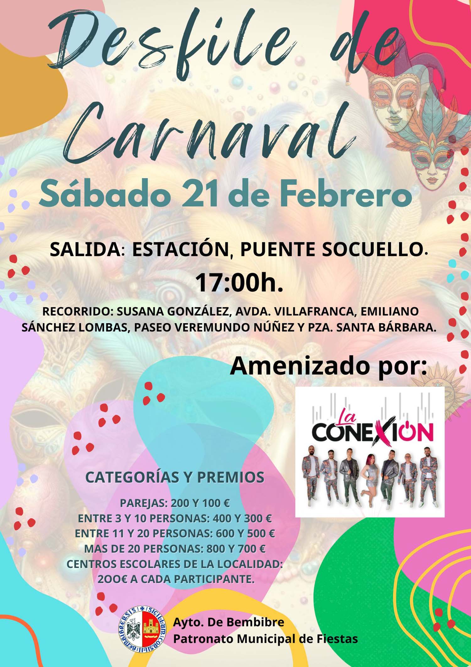 Cartel carnaval de Bembibre