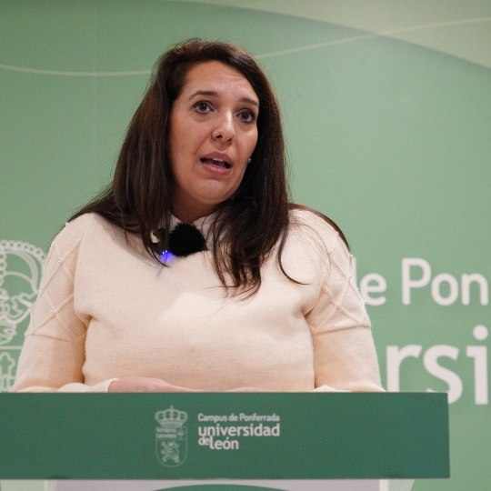 César Sánchez ICAL. La nueva investigadora del programa Ramón y Cajal de la Universidad de León para el campus de Ponferrada, Noelia Flórez