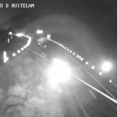 A 6 en su KM 422 a su paso por Ruitelán