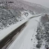 Estado de las carreteras por la nieve en la provincia de León