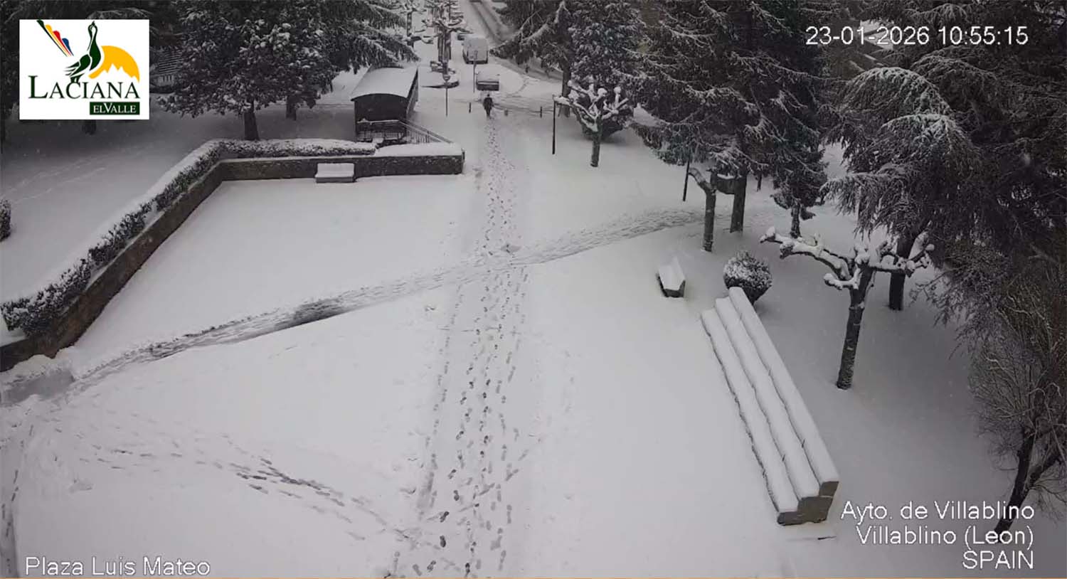 Nieve en Villablino.