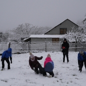 Nieve en El Bierzo por el paso de la borrasca Ingrid |Foto: César Sánchez, ICAL Nieve en El Bierzo por el paso de la borrasca Ingrid |Foto: César Sánchez, ICAL