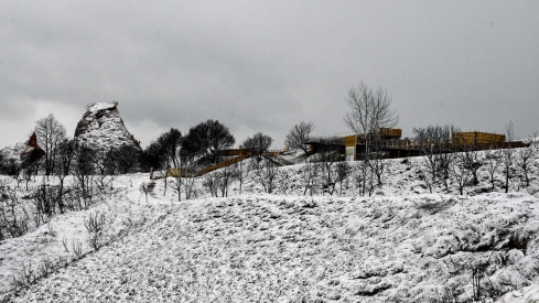 Nieve en Las Médulas por la borrasca Ingrid (9)