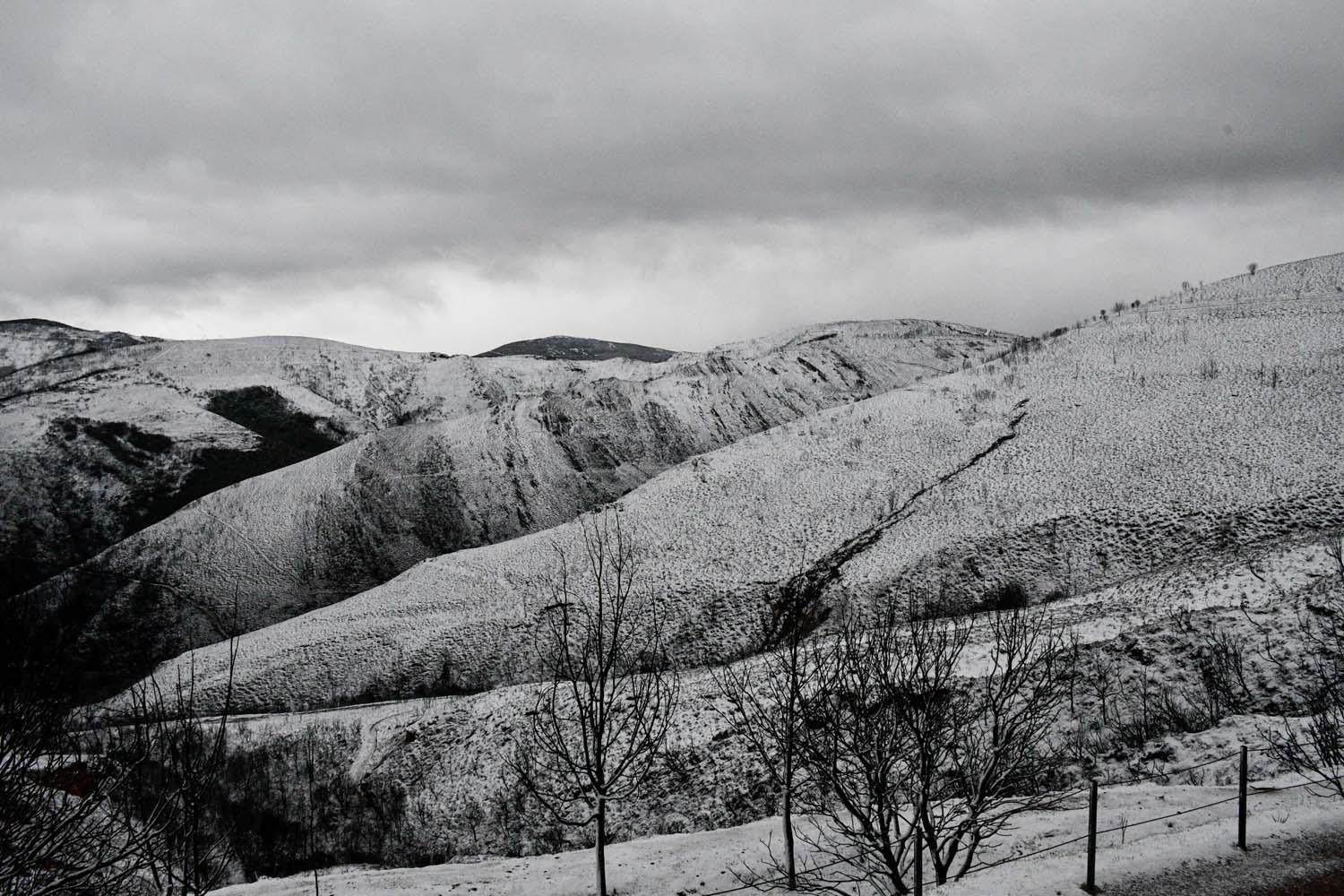 Nieve en Las Médulas por la borrasca Ingrid (18)