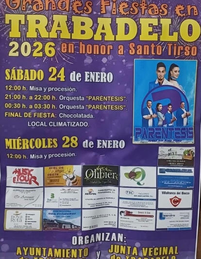 Cartel de las Fiestas de Trabadelo Cartel de las Fiestas de Trabadelo