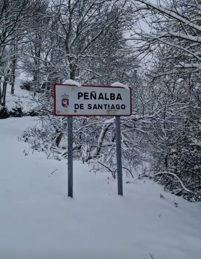 Nieve en Peñalba de Santiago por la borrasca Ingrid | Foto: Cantina de Peñalba