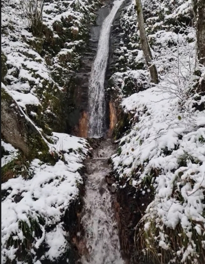 Nieve en Peñalba de Santiago por la borrasca Ingrid | Foto: Cantina de Peñalba