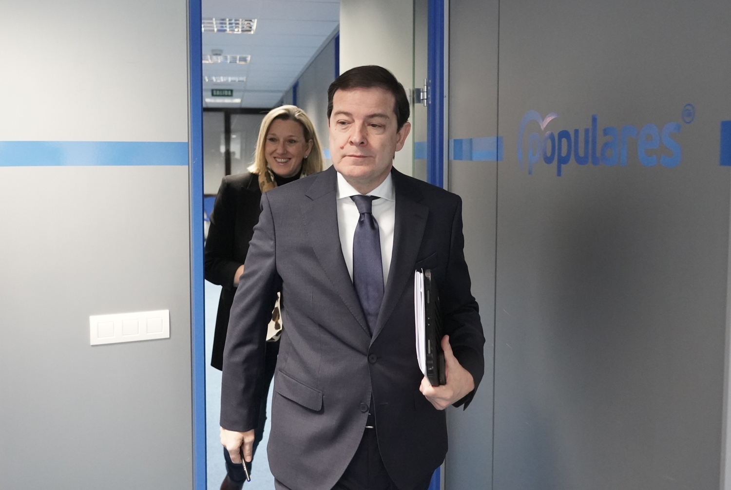 Rubén Cacho / ICAL . El presidente del Partido Popular de Castilla y León, Alfonso Fernández Mañueco, comparece ante los medios de comunicación con motivo de la convocatoria de las elecciones autonómicas. (4) Rubén Cacho / ICAL . El presidente del Partido Popular de Castilla y León, Alfonso Fernández Mañueco, comparece ante los medios de comunicación con motivo de la convocatoria de las elecciones autonómicas. (4)