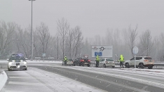 ICAL. La borrasca ‘Ingrid’ afecta a diferentes puntos de las carreteras de la provincia de León
