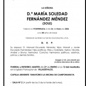 MARÍA SOLEDAD FERNÁNDEZ MÉNDEZ (SOLE)
