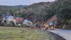 Desprendimiento en Bárcena de la Abadía