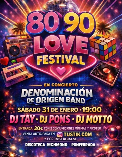 Fiesta de los 80 90