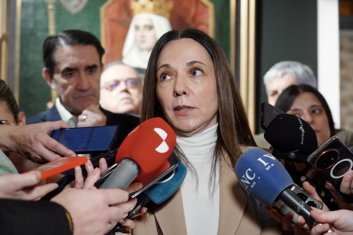 María José Álvarez Casáis afronta el “reto” de encabezar la lista del PP de León con "compromiso con el futuro de León” | Campillo / ICAL