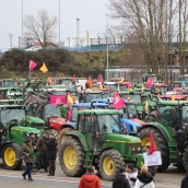 Tractorada contra UE Mercosur en León (5)