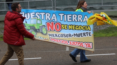 Tractorada contra UE Mercosur en León (8)