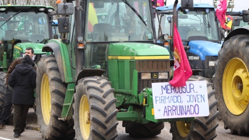Tractorada contra UE Mercosur en León (11)