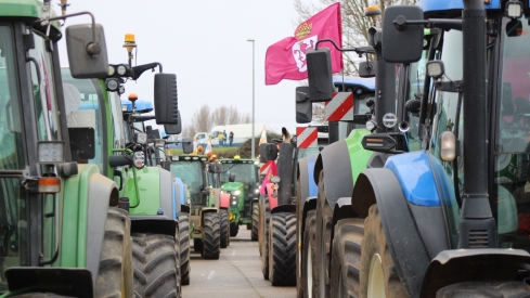 Tractorada contra UE Mercosur en León (13)