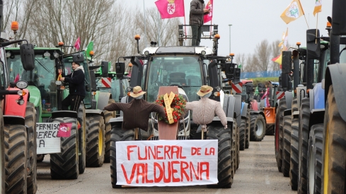 Tractorada contra UE Mercosur en León (17)