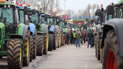 Tractorada contra UE Mercosur en León (22)