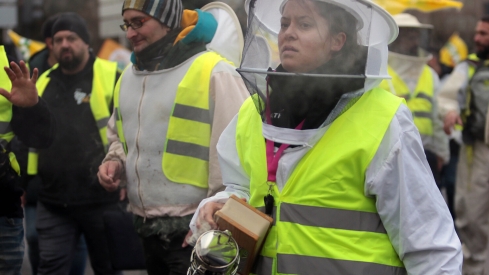 Tractorada en León contra el acuerdo UE-Mercosur | Peio García / ICAL Tractorada en León contra el acuerdo UE-Mercosur | Peio García / ICAL