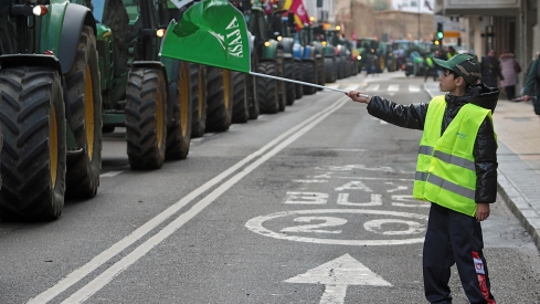 Tractorada en León contra el acuerdo UE-Mercosur | Peio García / ICAL Tractorada en León contra el acuerdo UE-Mercosur | Peio García / ICAL