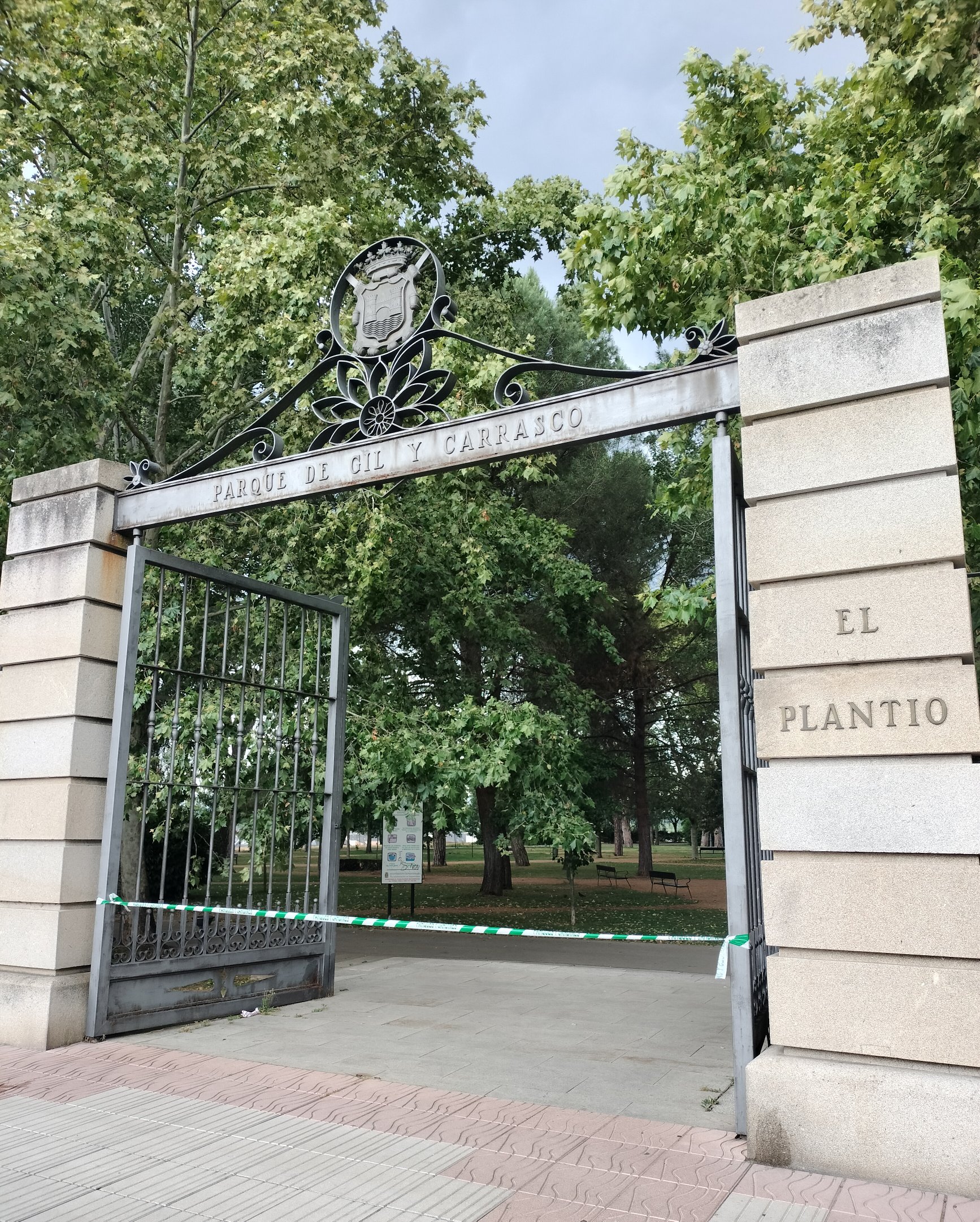 Cierre de parques en Ponferrada por el temporal