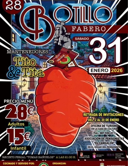 Cartel Festival del Botillo de Fabero