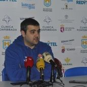 Oriol Pozo en rueda de prensa