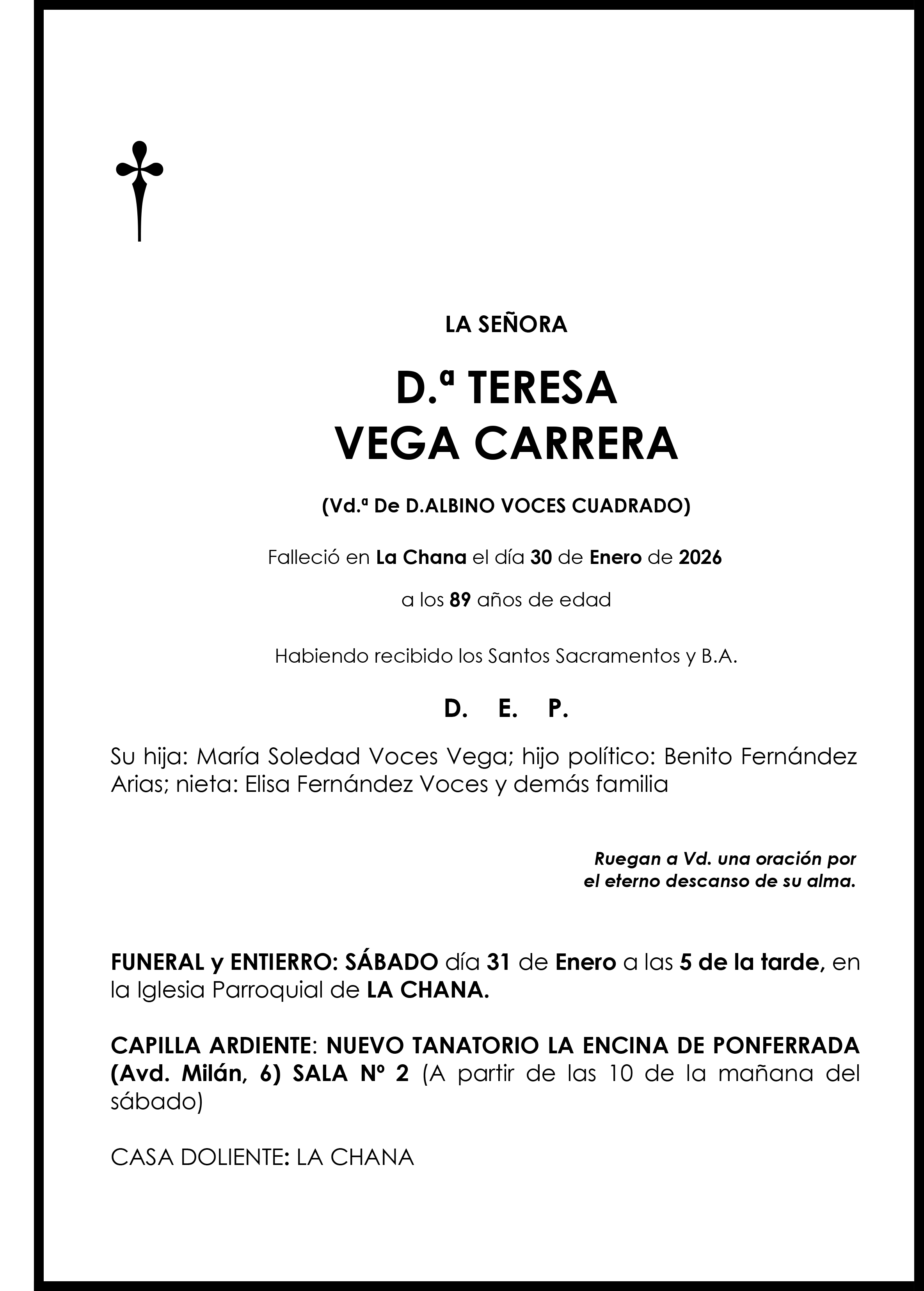TERESA VEGA CARRERA