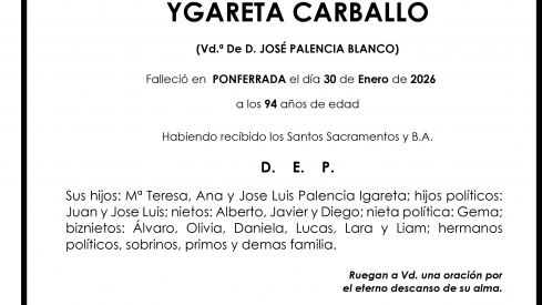 DORINDA YGARETA CARBALLO