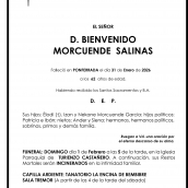 BIENVENIDO MORCUENDE SALINAS