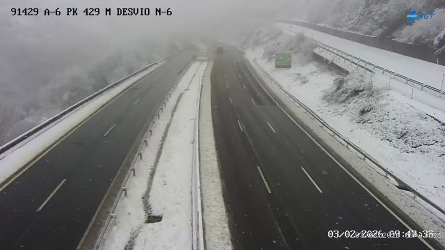 Situación de las carreteras con nivel este martes.