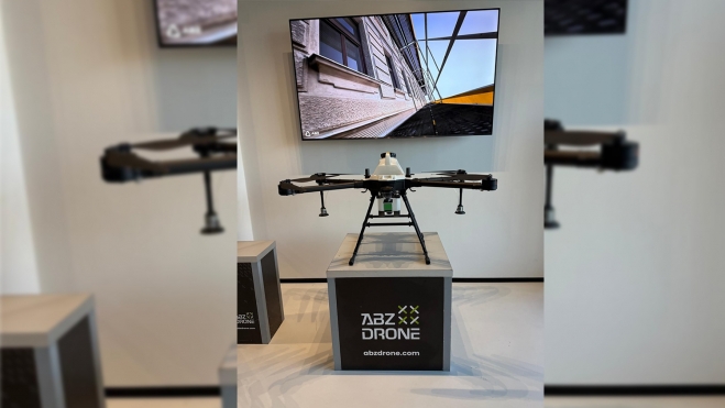 Dron de la empresa húngara ABZ Innovation | Foto: Servibi Dron de la empresa húngara ABZ Innovation | Foto: Servibi