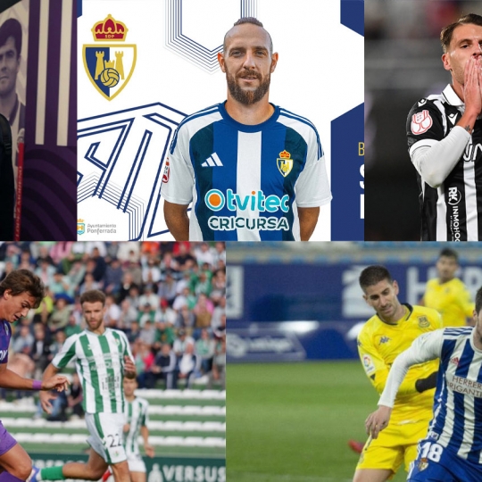 Nuevas caras de la Ponferradina tras el mercado de fichajes de invierno