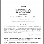 FRANCISCO  RAMOS COBO  (EL DE MÉDULAS) 