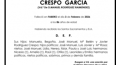 ISOLINA  CRESPO  GARCÍA